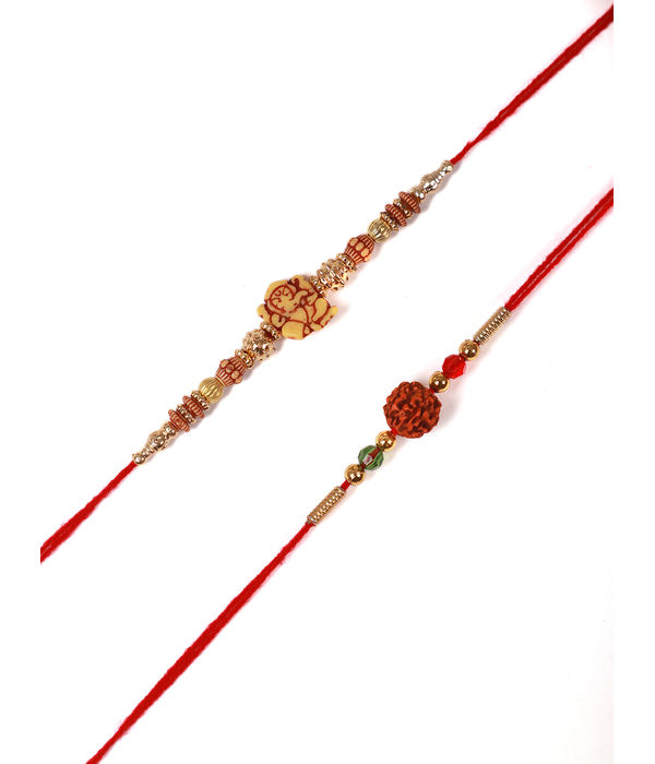 YouBella Rakhi Combo for Brother (Multi-Colour) (YBRK_70)